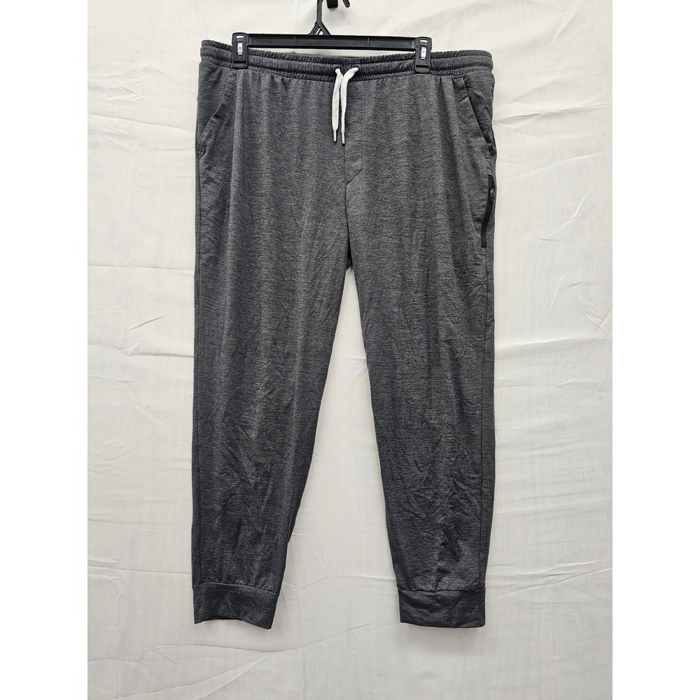 All in Motion Mens Soft Stretch Joggers Gray Heather XL Workout Pants NWT